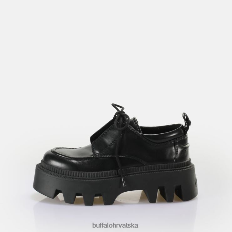 crno Buffalo flora laceup lo veganska mokasina |mokasinke TDD6T766
